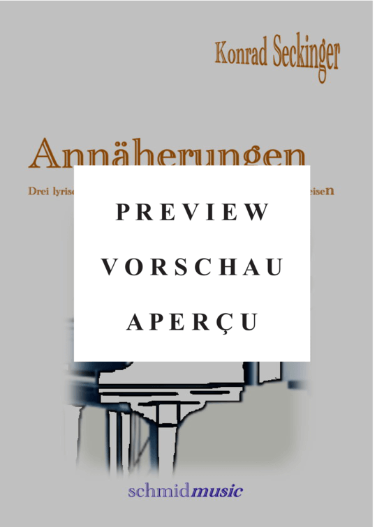 Product gallery: Page 2 of 12 Annäherungen , , Piano Solo