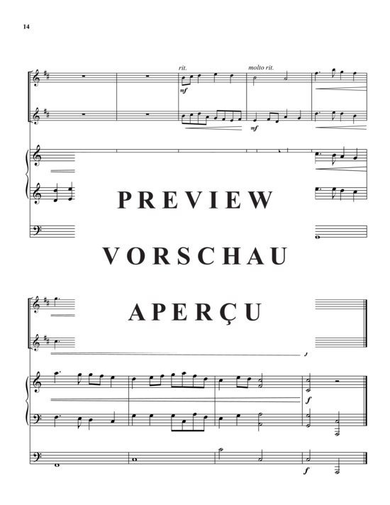 Produktgalerie: Seite 15 von 21 4 Majestic Hymns , , (2x Trompete in B + Orgel)