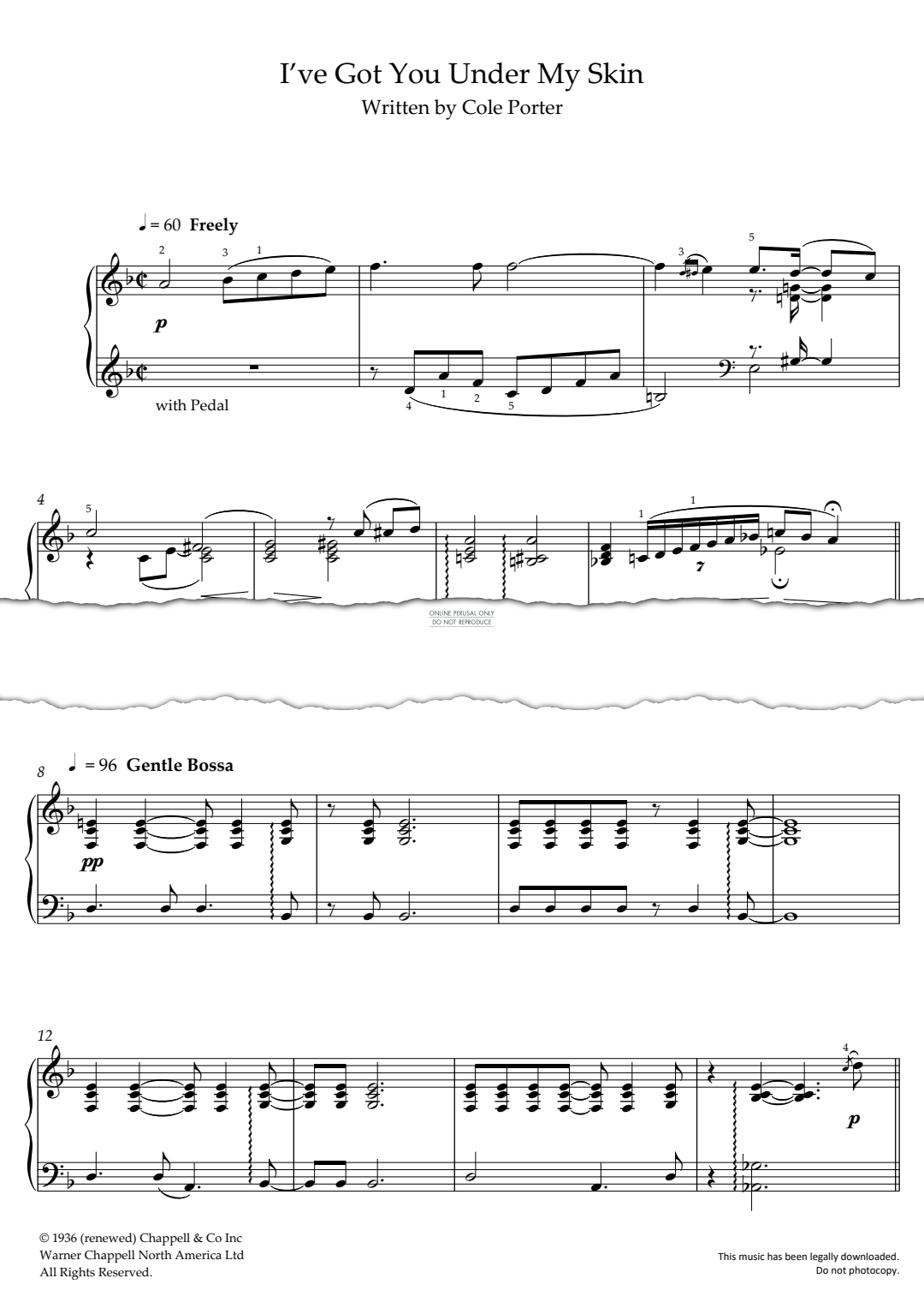 gallery: I've Got You Under My Skin, Cole Porter