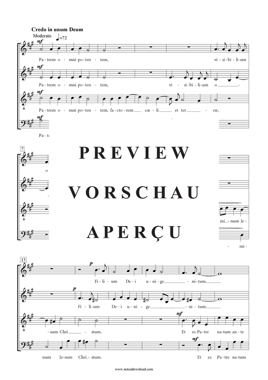 gallery: Messe , , (Gemischter Chor SATB)
