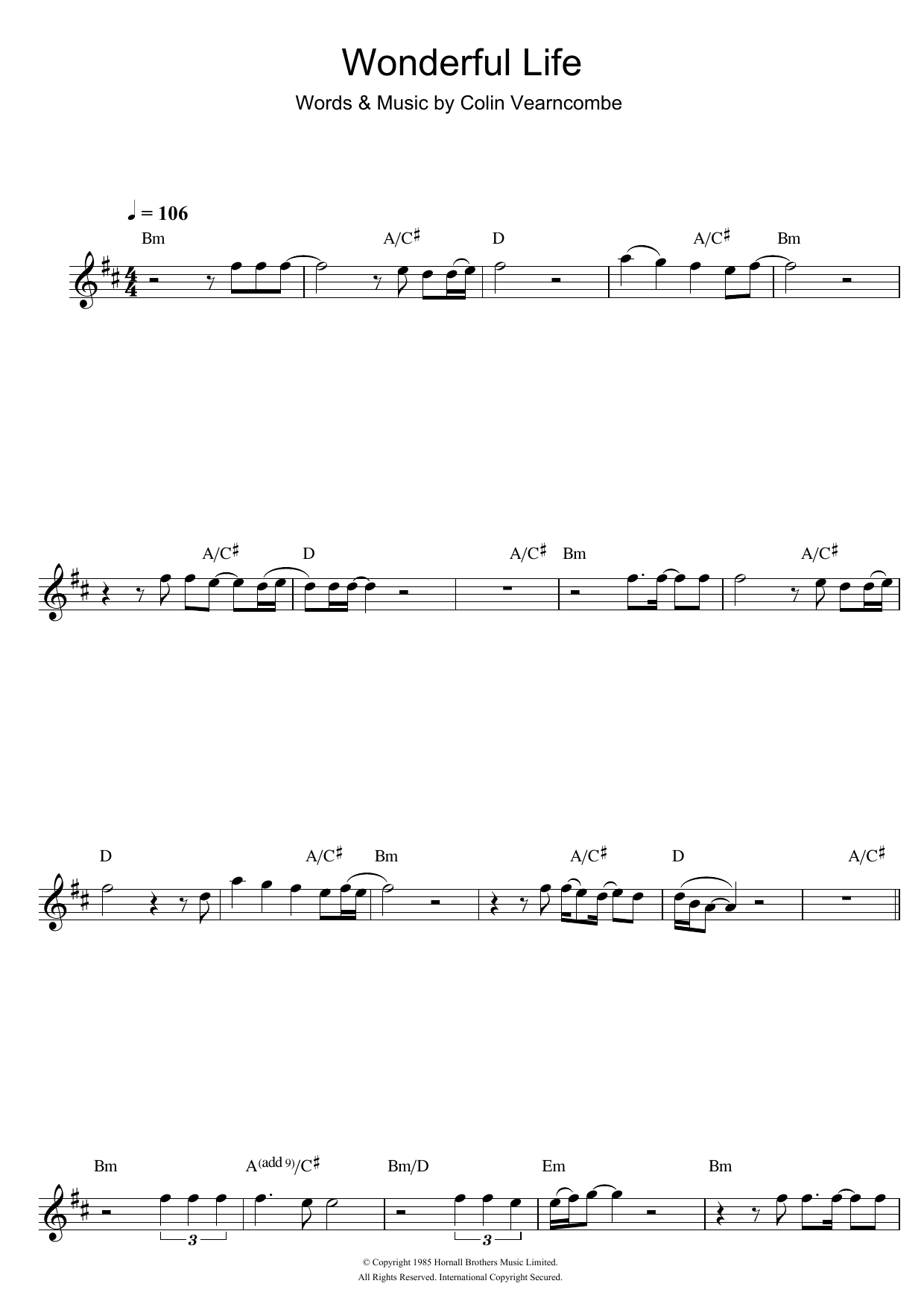 Product gallery: Page 1 of 1 Wonderful Life, Black