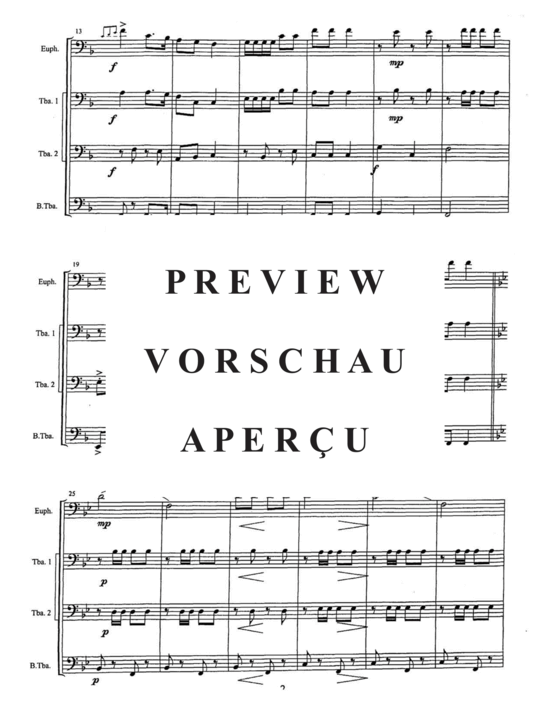 Product gallery: Page 7 of 21 Vier Polkas , , (Tuba Quartett EETT)