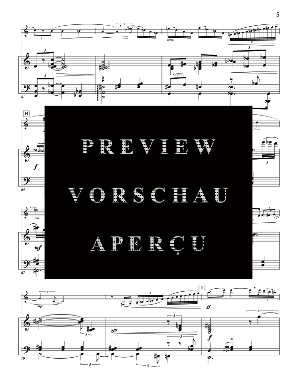 Product gallery: Page 9 of 11 Chocolates, , (clarinet in Bb and piano)