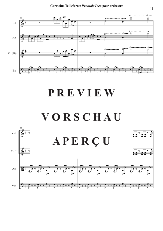 Produktgalerie: Seite 12 von 21 Pastorale Inca , , (Orchester)