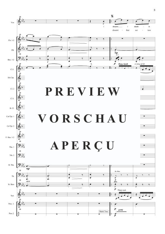 Product gallery: Page 6 of 11 I dreamt I dwelt in Marble Halls (aus The Bohemian Girl), , Sopran Solo und Concert Band