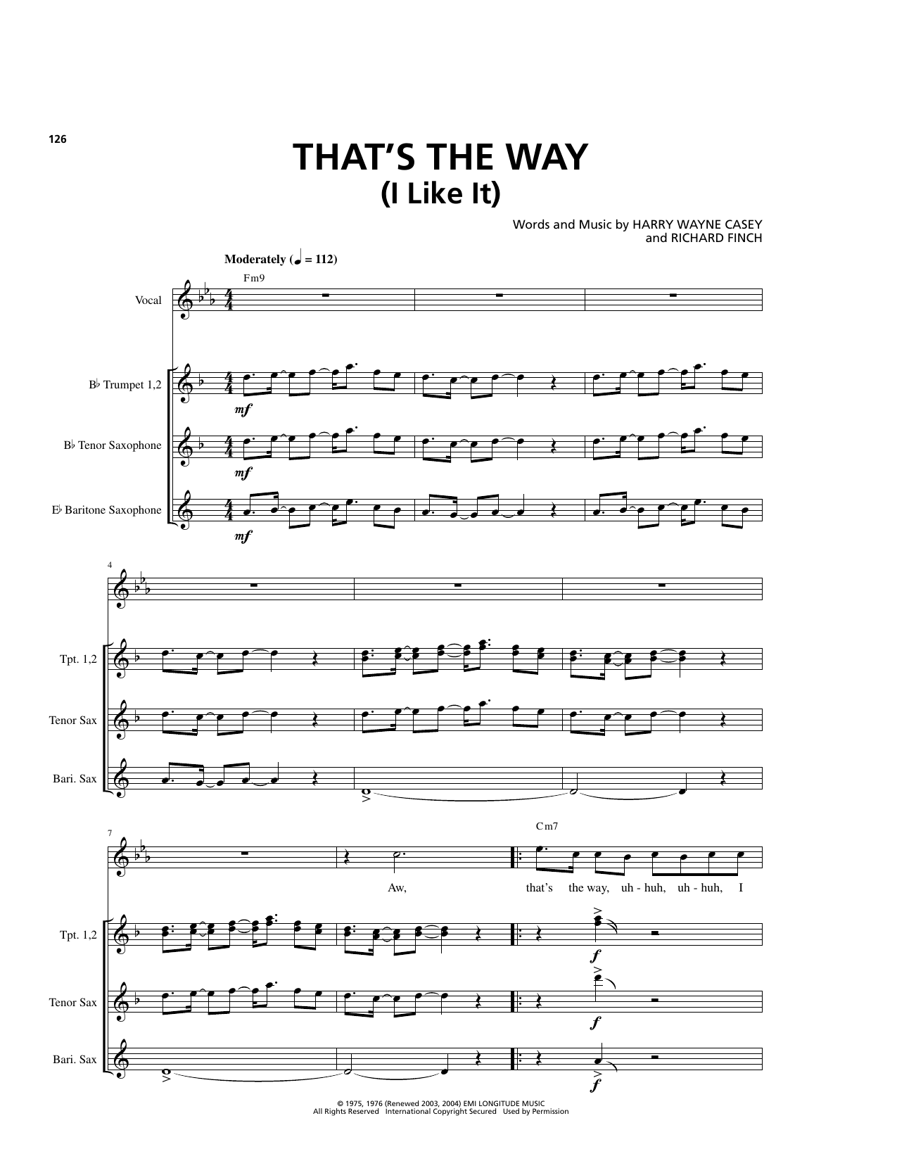 Product picture to: That's The Way (I Like It)