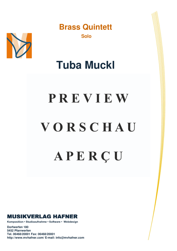 Produktgalerie: Seite 2 von 11 Tuba Muckl, , (Blechbläser Quintett)