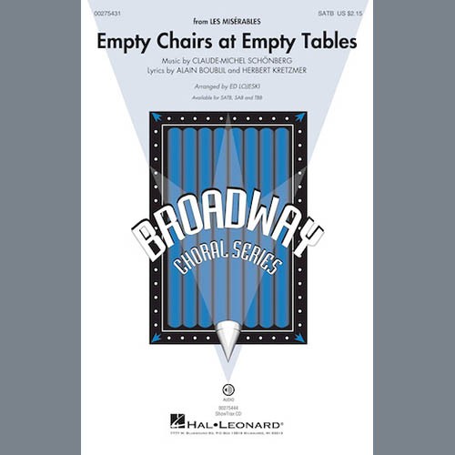cover: Empty Chairs At Empty Tables (from Les Miserables) (arr. Ed Lojeski), Boublil and Schonberg