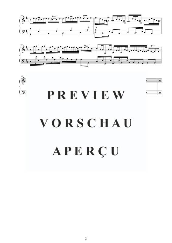 Produktgalerie: Seite 3 von 10 Cembalo Sonate Nr. 1 in D-Dur Op.1, , Cembalo/Klavier Solo