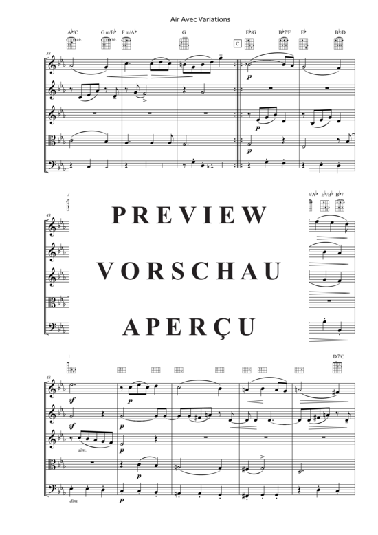 Produktgalerie: Seite 4 von 21 Air avec Variations , , (Quintett flexible Besetzung)