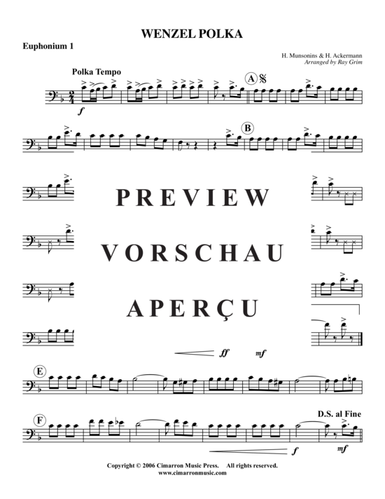 Product gallery: Page 4 of 9 Wenzel Polka , , (Tuba Quartet: 2x Baritone, 2xTuba)