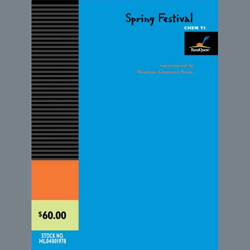 Produktbild zu: Spring Festival - Percussion 1