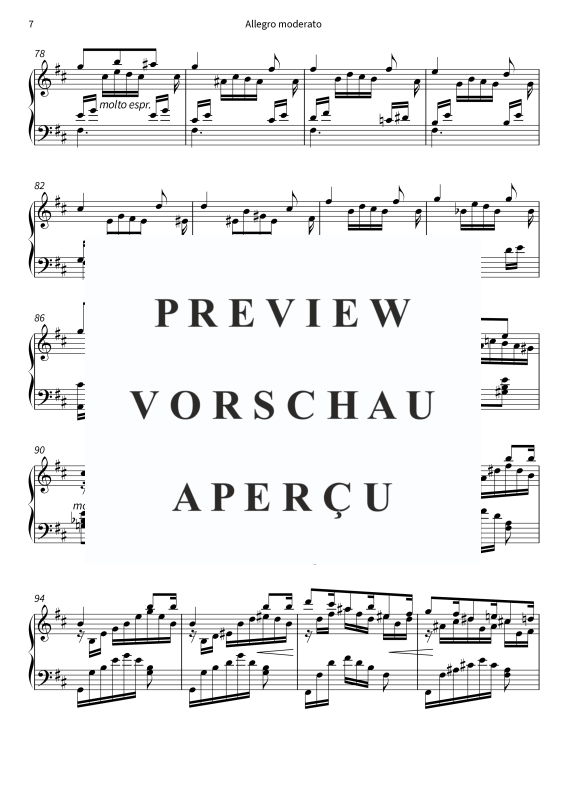 Product gallery: Page 9 of 11 Vier Lieder für das Pianoforte op. 8, , Piano Solo