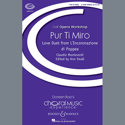 cover: Pur Ti Miro, , Chor