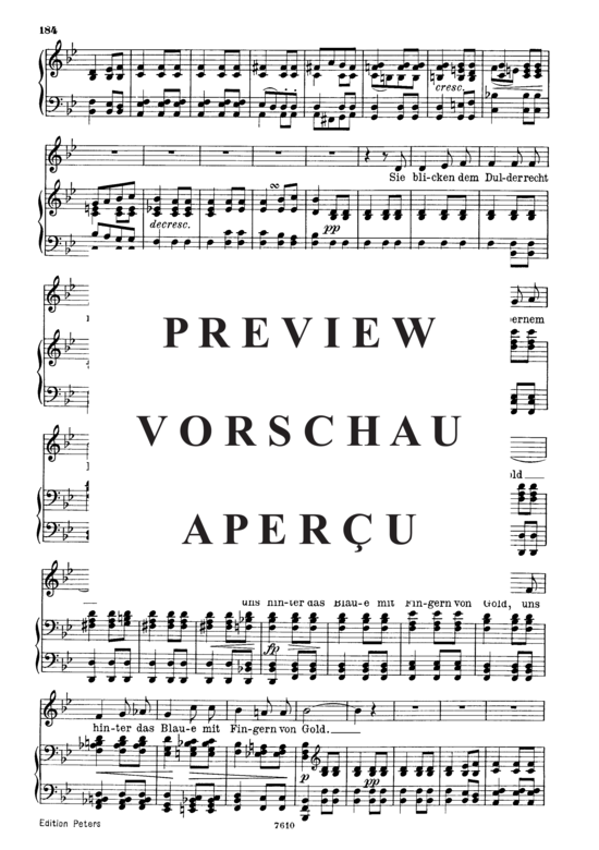 Product gallery: Page 4 of 5 Die Sterne D.939, , Low Voice and Piano