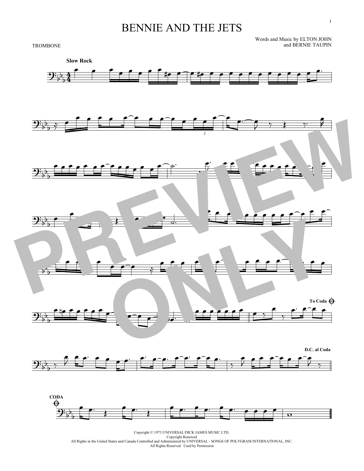 Product gallery: Page 1 of 1 Bennie And The Jets, Elton John