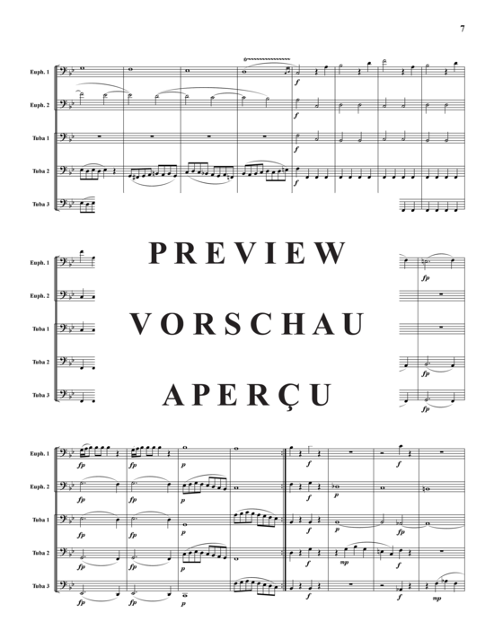 gallery: Hochzeit des Figaro – Ouvertüre , , (Tuba-Ensemble: Bariton/Pos+Tuba)
