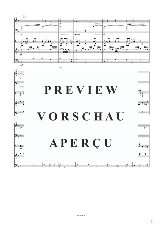 gallery: Purcell-Bäumchen, , Quintett: Zwei Melodiestimmen in C/B/Es, Gitarre, Kontrabass und Schlagzeug