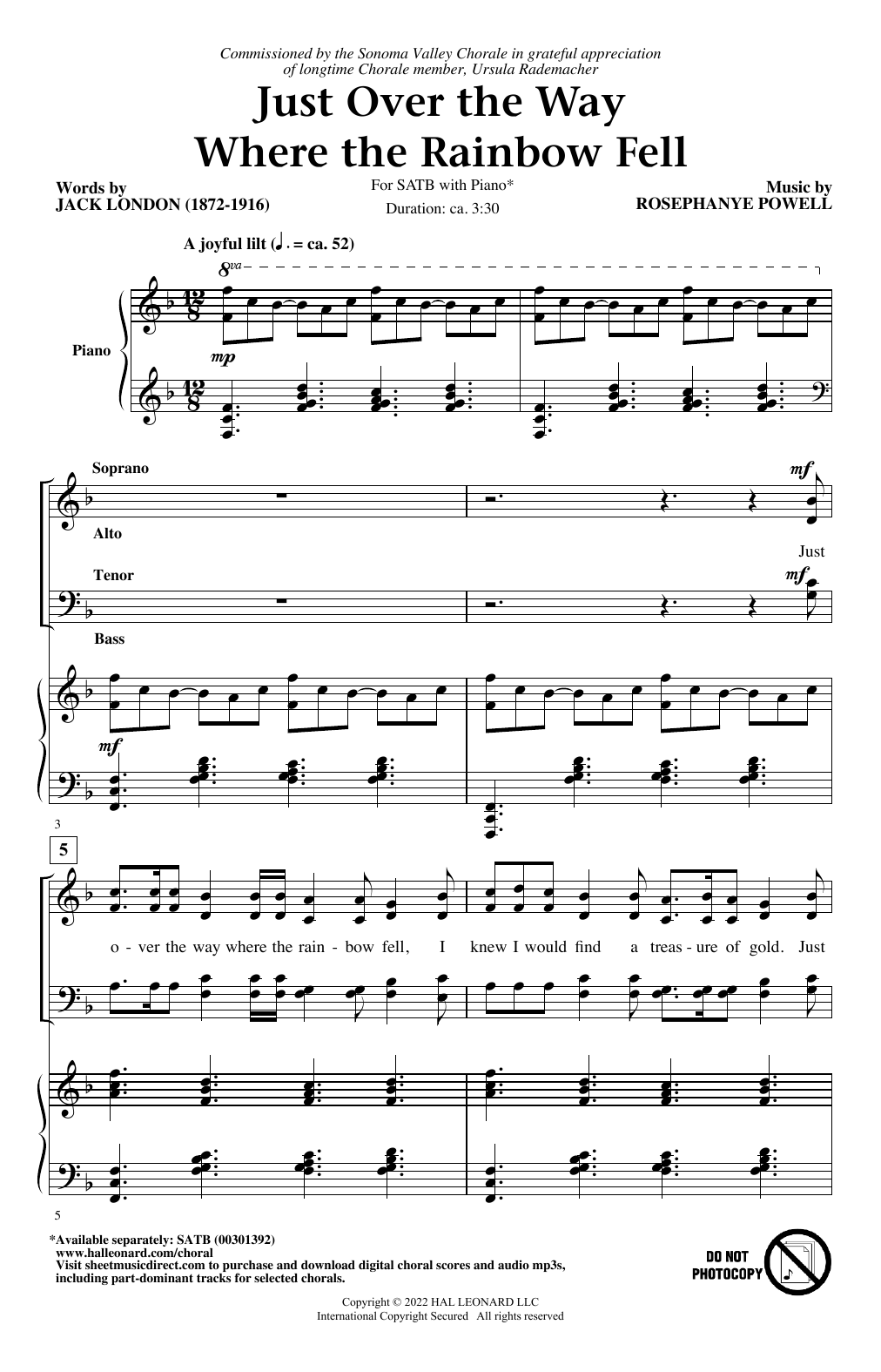 Produktbild zu: Just Over The Way Where The Rainbow Fell