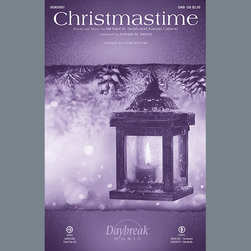 cover: Christmastime (arr. Joseph M. Martin), Michael W. Smith
