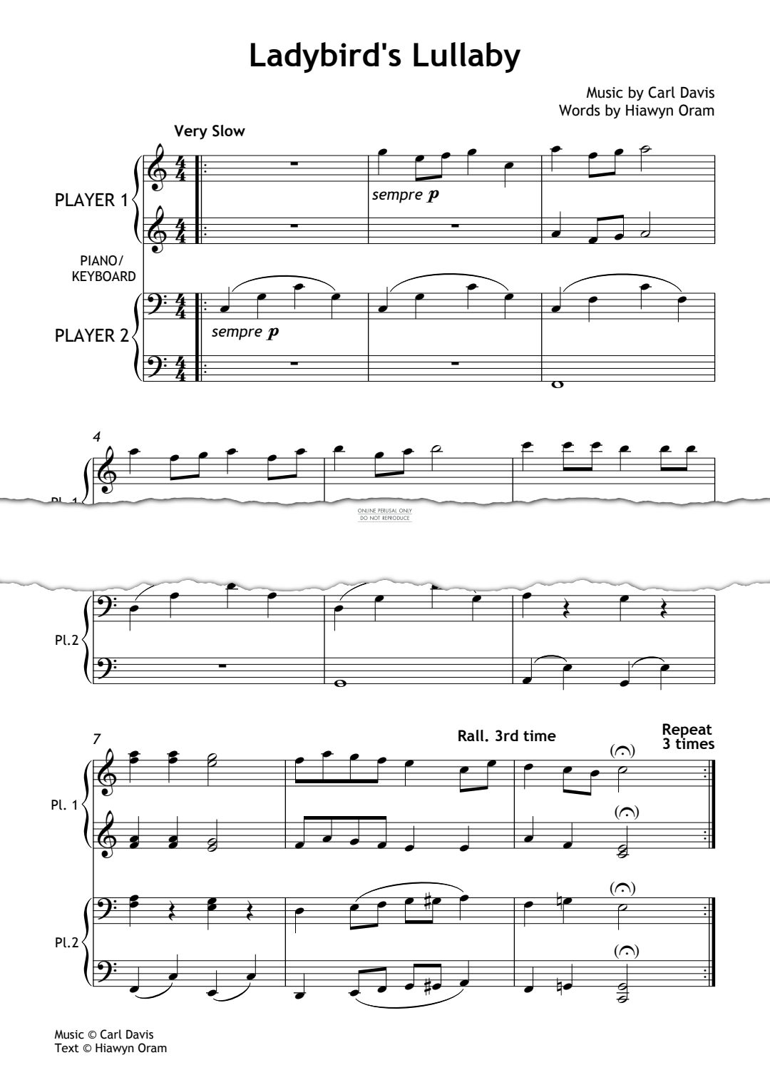 Produktbild zu: Ladybird's Lullaby