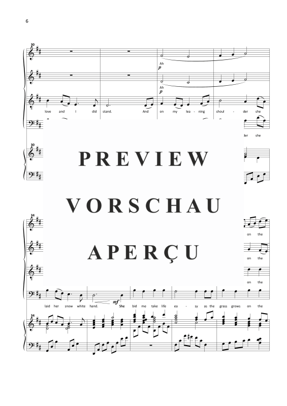 Produktgalerie: Seite 9 von 11 Four Irish Songs, , Gemischter Chor und Klavier