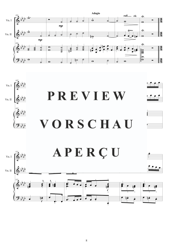 Produktgalerie: Seite 9 von 11 Trio Sonata No.10 in F-Moll Op.1, , 2 Violinen und Cembalo