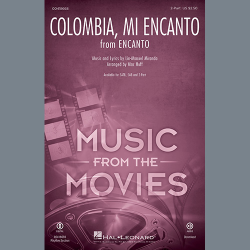 cover: Colombia, Mi Encanto (from Encanto) (arr. Mac Huff), Lin-Manuel Miranda
