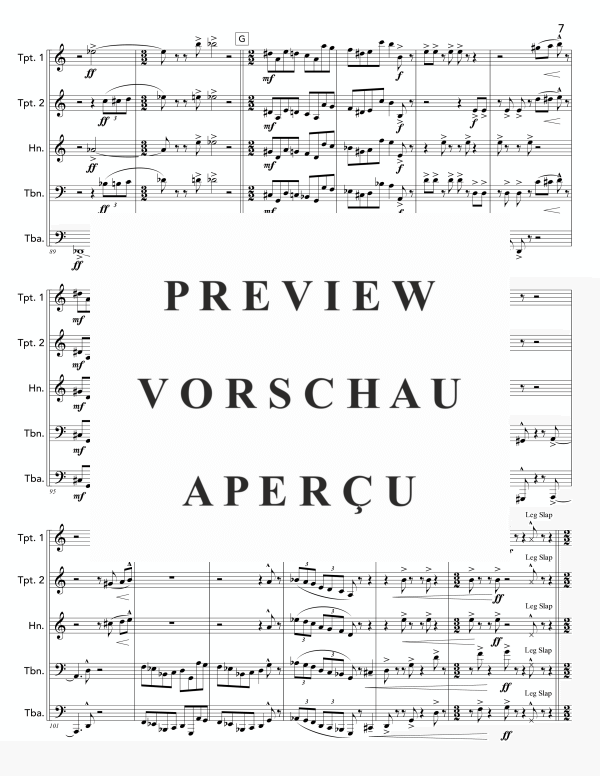 Produktgalerie: Seite 11 von 11 Flying Circus, , (Blechbläse Quintett)