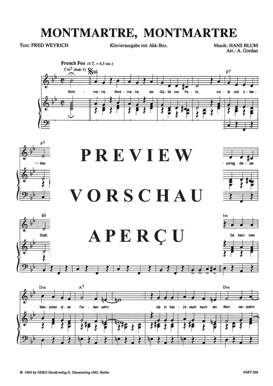 Produktgalerie: Seite 4 von 4 Montmartre, Montmartre, Mathieu, 	Mireille, Klavier und Gesang