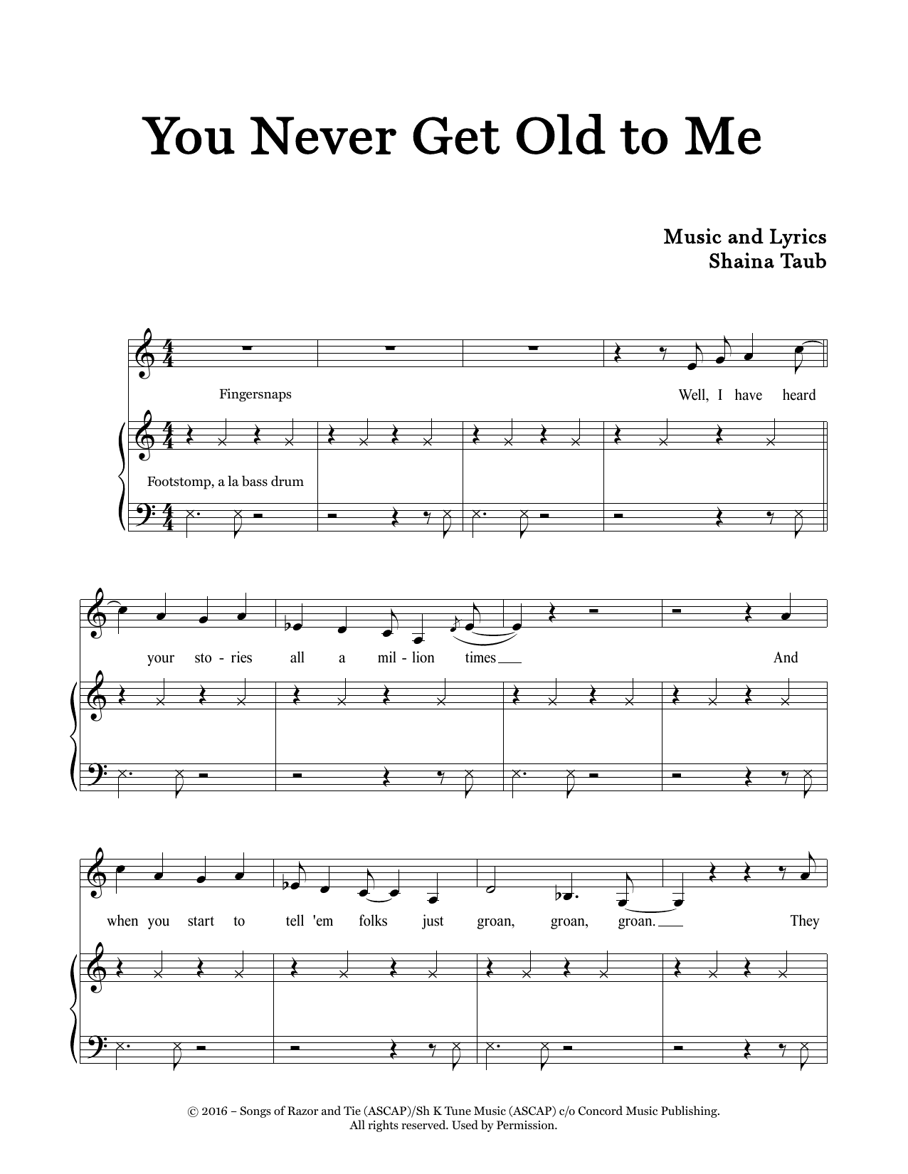 Produktbild zu: You Never Get Old To Me