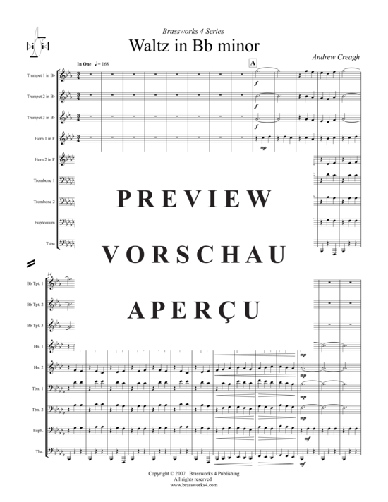 Product gallery: Page 2 of 16 Walzer in B-Moll , , (Brass Ensemble)