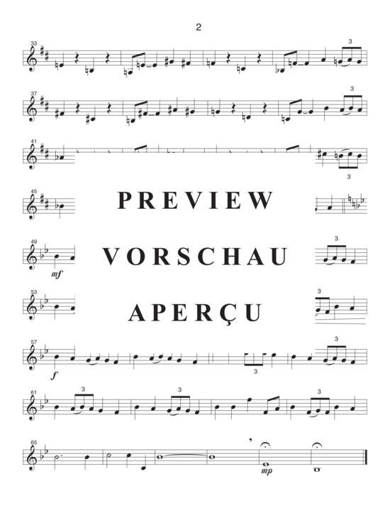 Produktgalerie: Seite 17 von 19 Dry Bones , , (3 Trompeten in B und 1 Basstrompete/Posaune)