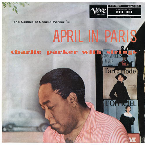 cover: I'll Remember April, Charlie Parker, Saxophon