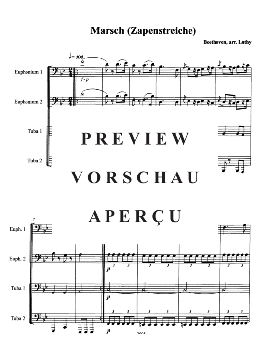 gallery: Marsch (Zapfenstreiche) , ,  (Tuba Quartett EETT)