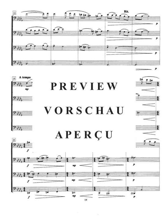 Product gallery: Page 21 of 21 Tuba Quartet No. 1 , , (Tuba Quartett EETT)