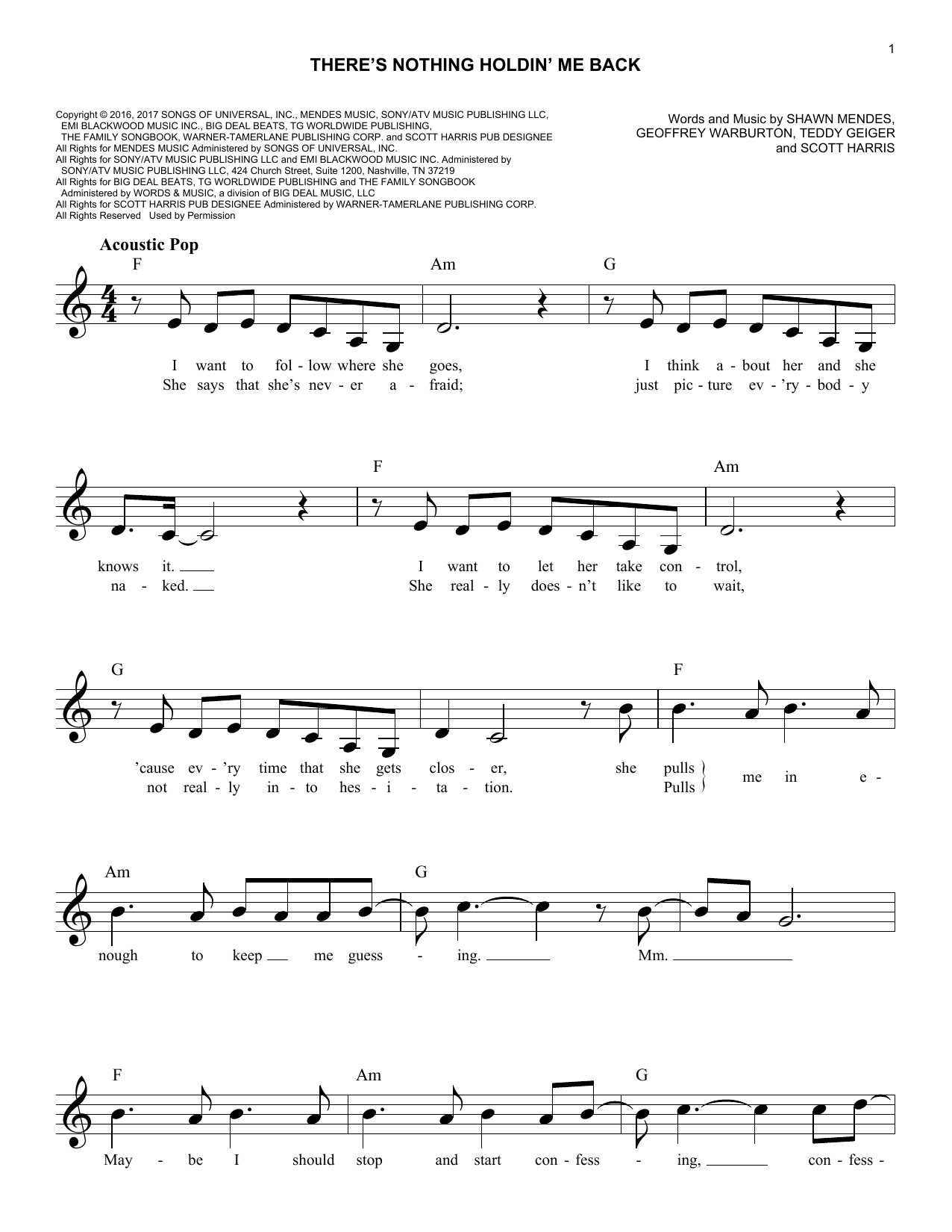Produktbild zu: There's Nothing Holdin' Me Back
