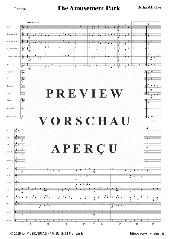 Product gallery: Page 6 of 11 The Amusement Park, , (Youth wind orchestra)