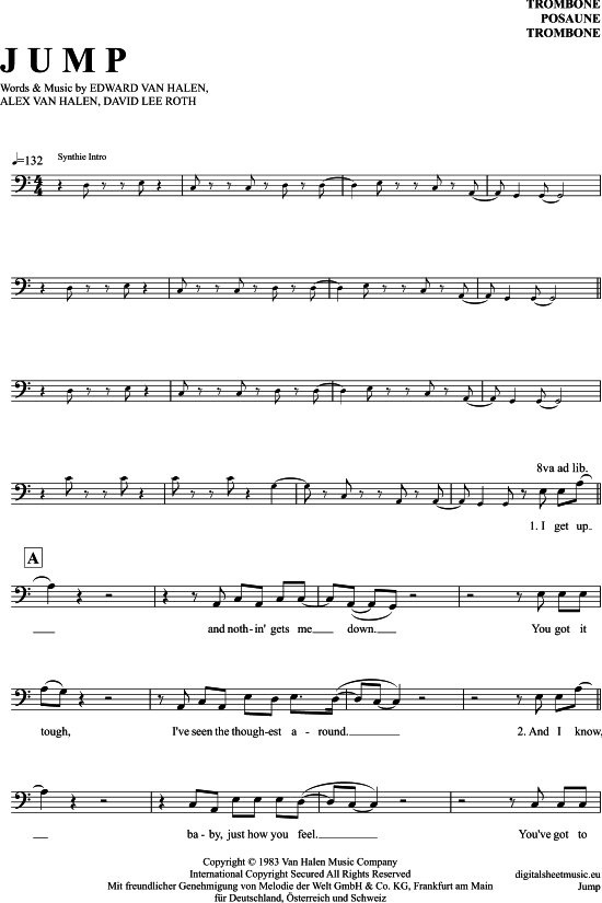 Product picture to: Jump Van Halen