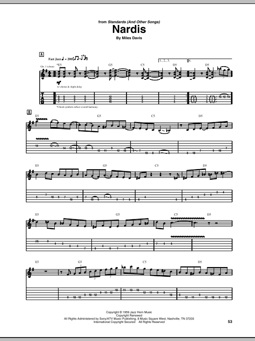 Product gallery: Page 1 of 1 Nardis, Mike Stern