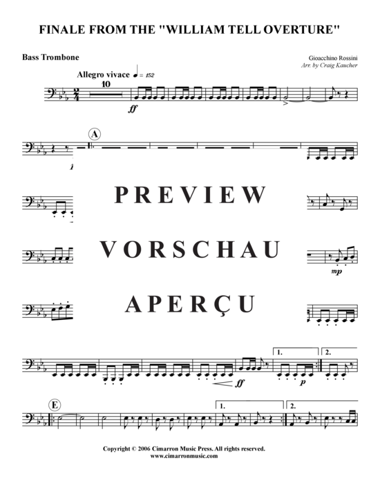 gallery: Finale aus der Ouvertüre , , (Posaunen-Quartett)