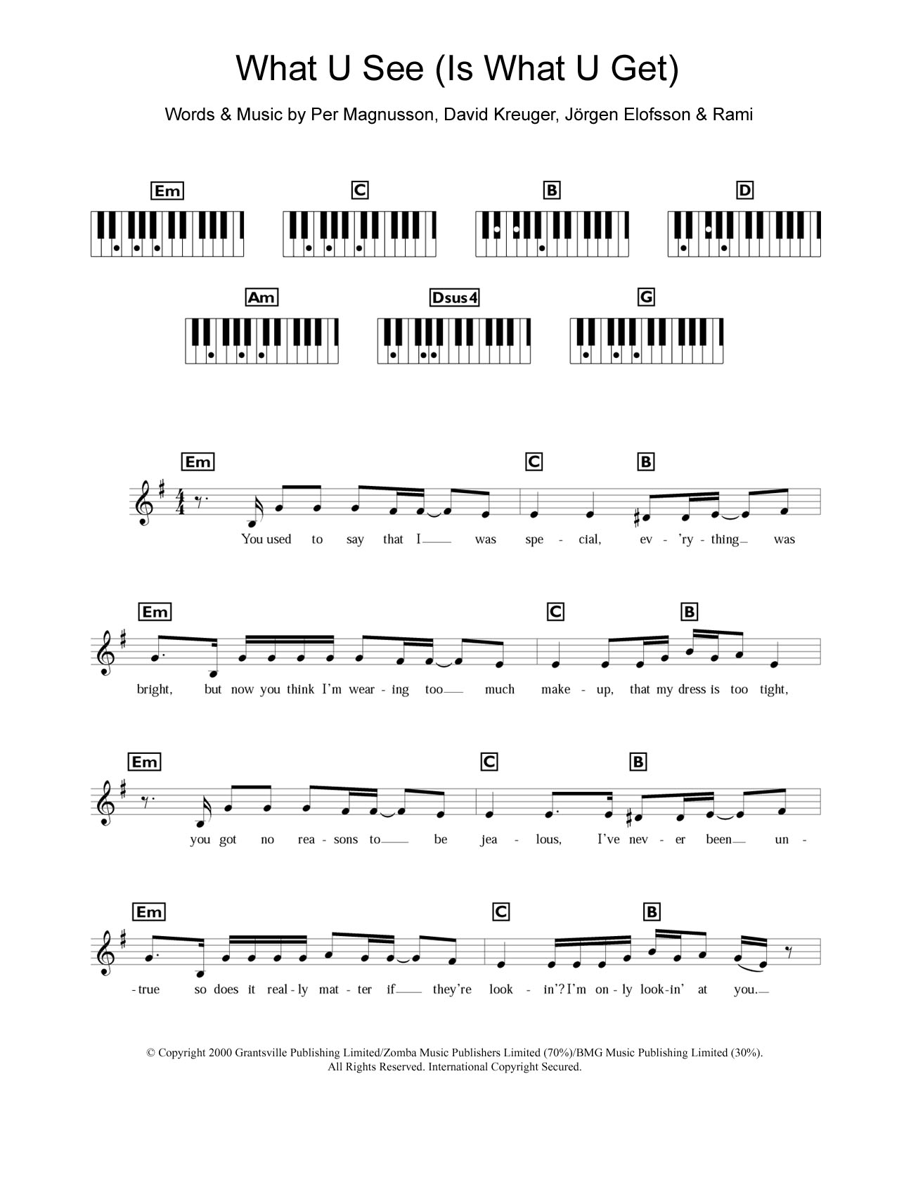 Produktbild zu: What U See (Is What U Get)