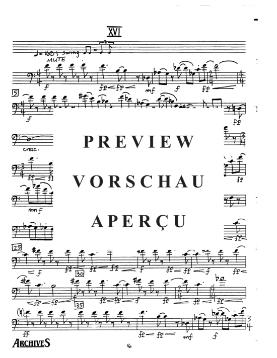 Product gallery: Page 18 of 19 Sixteen Etudes for Euphonium , , (Euphonium Solo)