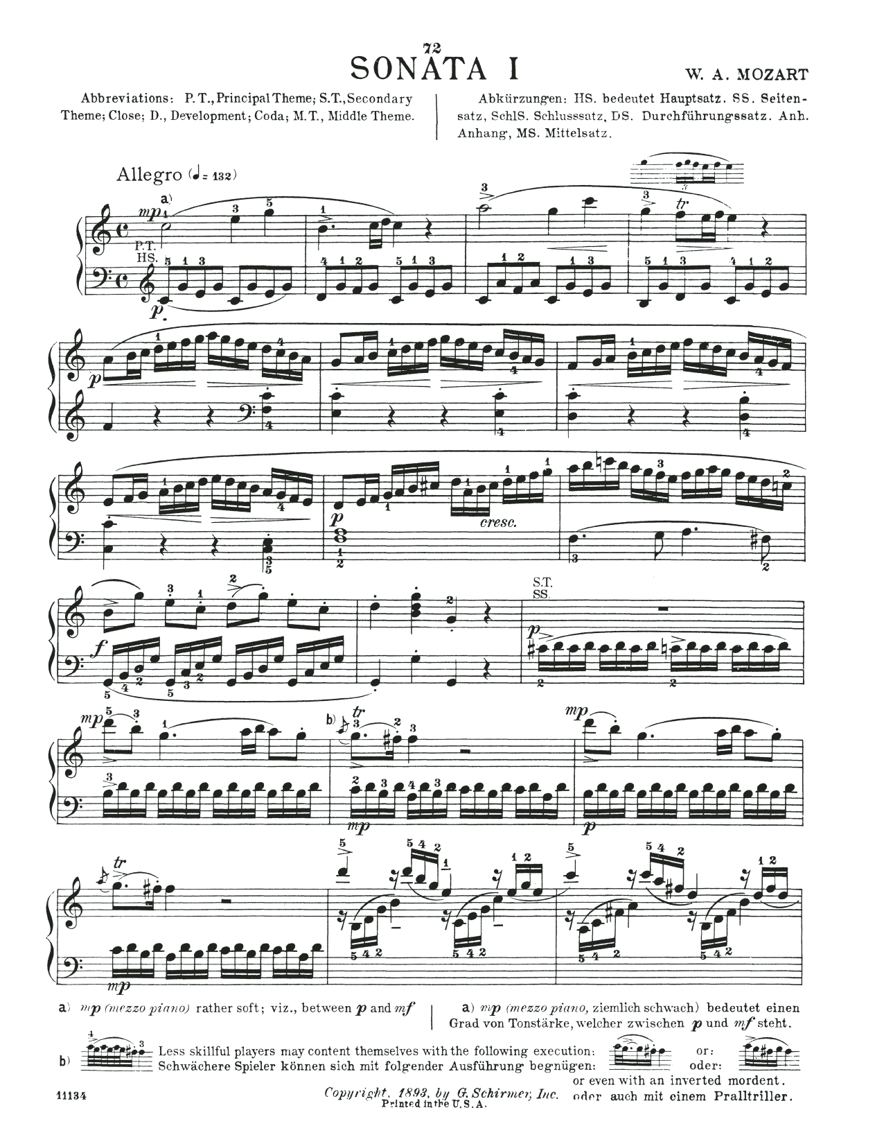 Product picture to: Sonata In C Major, Hob. XVI: 35