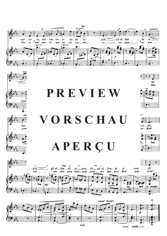 gallery: L´augellin da´ lacci , Sieber Ferdinand, (Gesang tief + Klavier)
