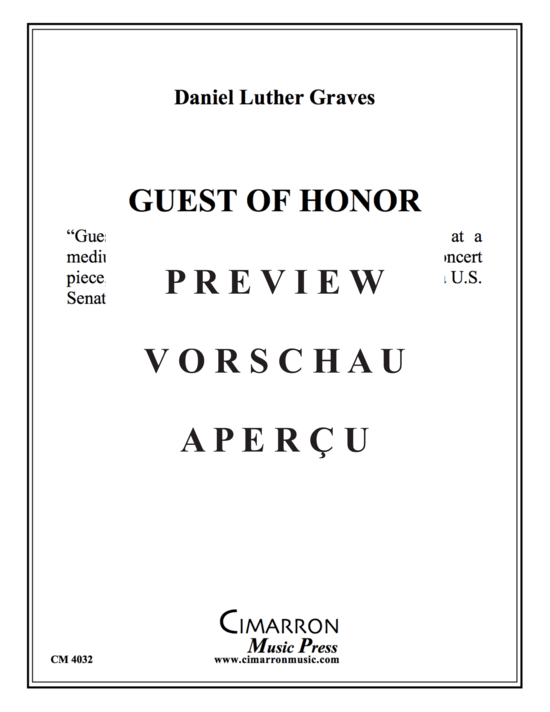 Product gallery: Page 2 of 16 Guest of Honor , , (Brass Quintet)