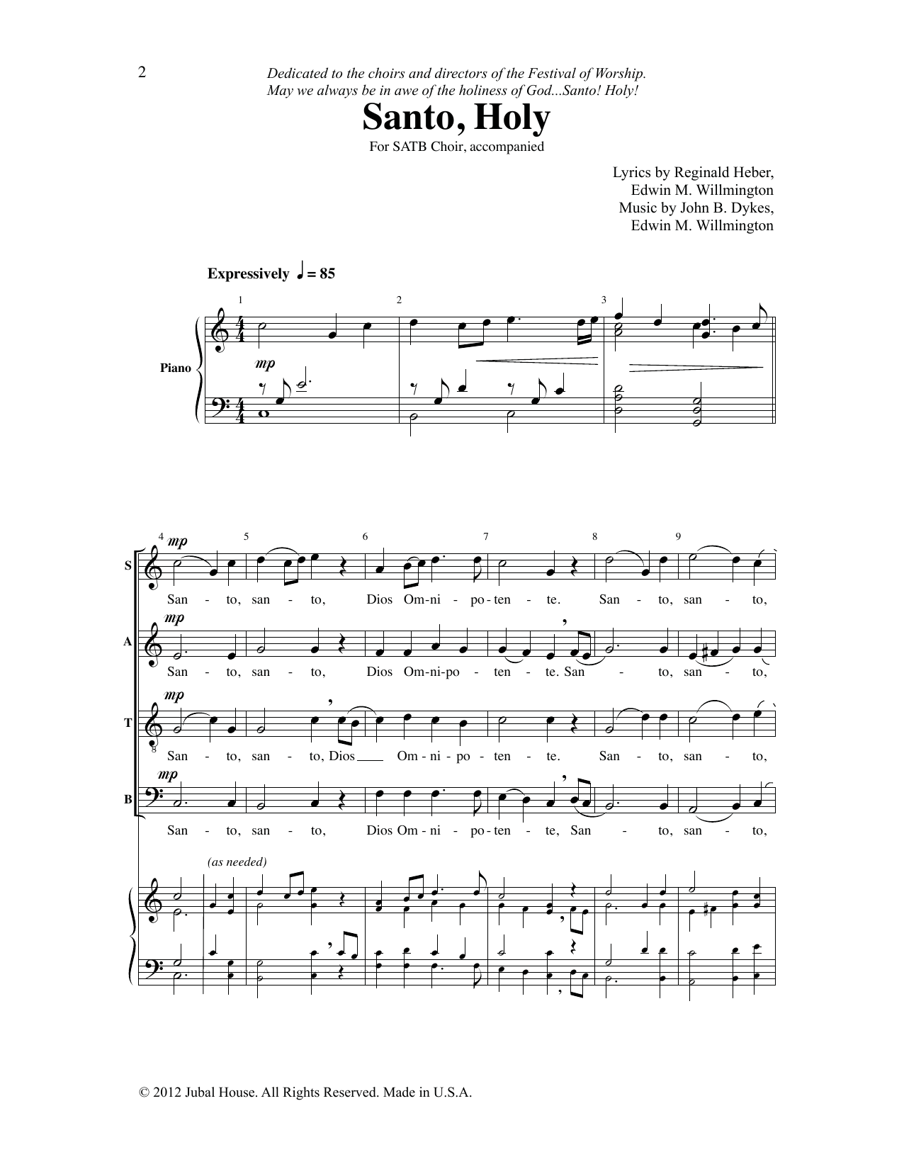 Produktbild zu: Santo, Holy
