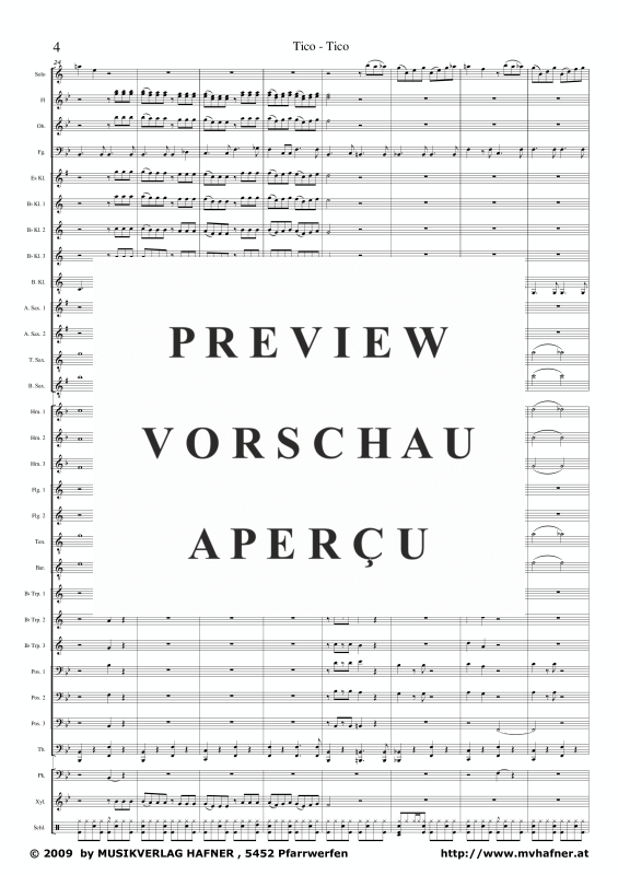 Product gallery: Page 9 of 11 Tico - Tico, , (large wind orchestra)