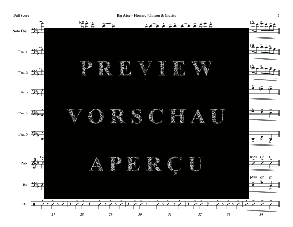 Produktgalerie: Seite 11 von 11 Big Alice, , (Tuba Solo, 5x Tuba und Combo Band)
