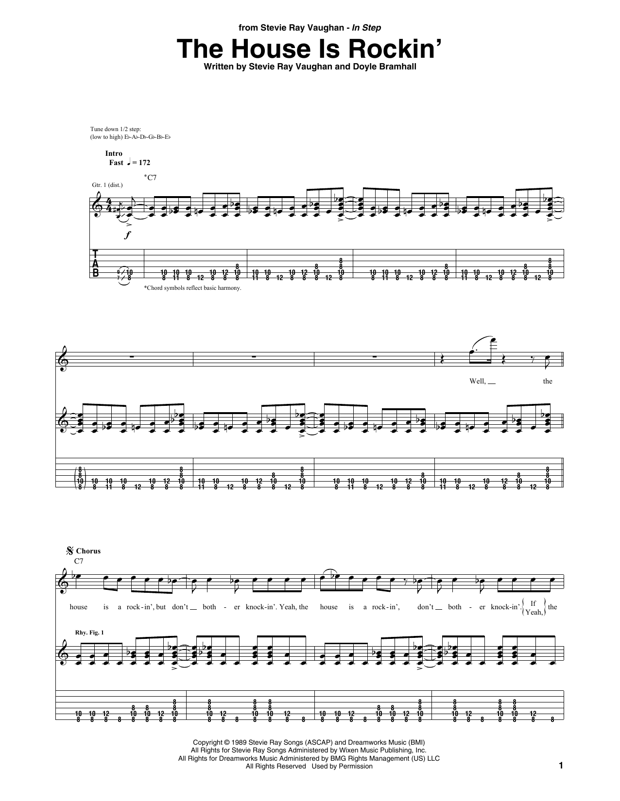 Product gallery: Page 1 of 1 The House Is Rockin', Stevie Ray Vaughan